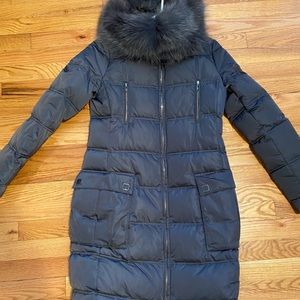 Long puffer jacket